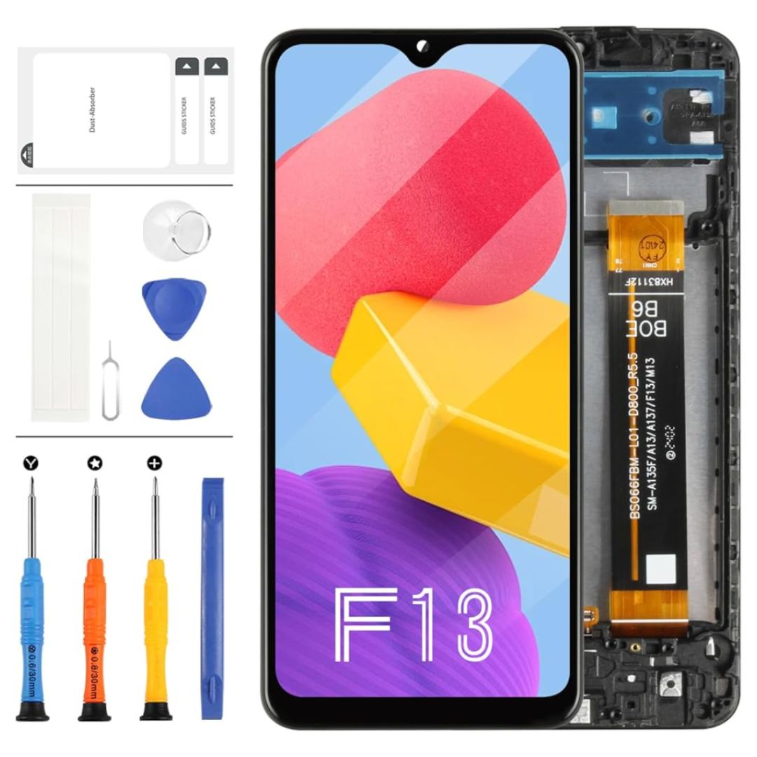 SAMSUNG GALAXY F13/A13 4G SCREEN WITH FRAME