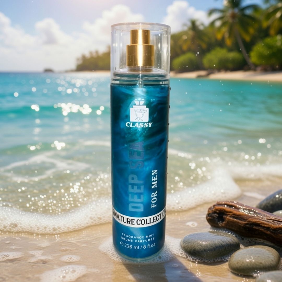 CLASSY  BODY MIST  DEEP SEA FOR MEN 236 ML