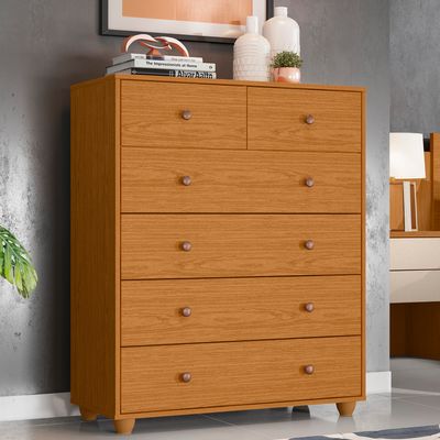 AL-15831-VICTORIA-CHEST CINNAMON MATTE