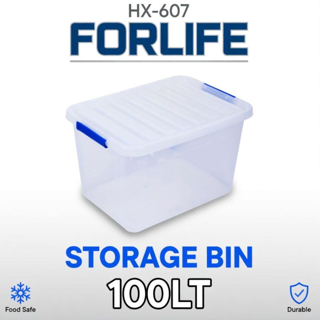 HX-607 FORLIFE STORAGE BIN 100LT
