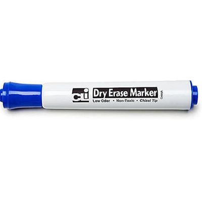 CLI CHARLES LEONARD DRY ERASER MARKER BLUE