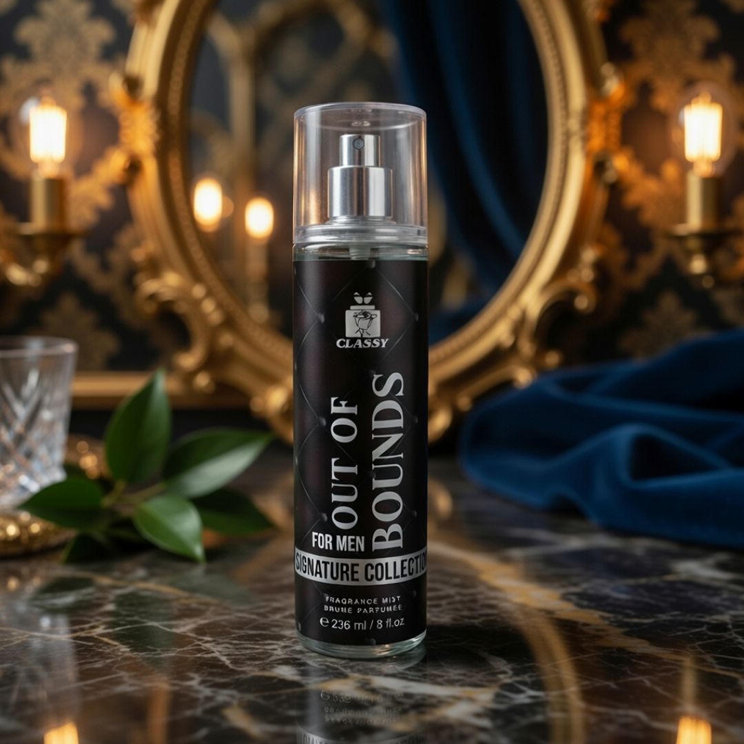 CLASSY  BODY MIST  OUT OF BOUNDS  FOR MEN236 ML