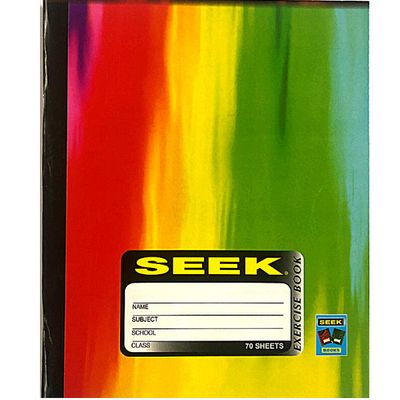 70 PAGE SEEK HARDCOVER BOOK