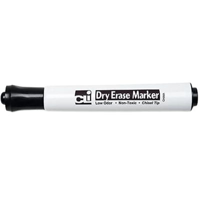 CLI CHARLES LEONARD DRY ERASER MARKER BLACK