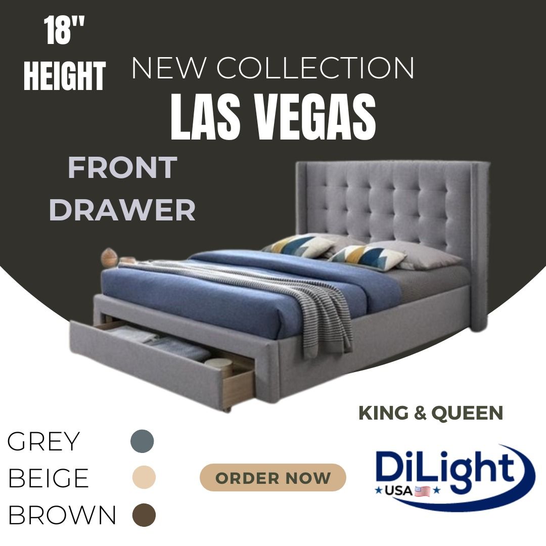 DL-BS-LAS VEGAS-QUEEN BED SET