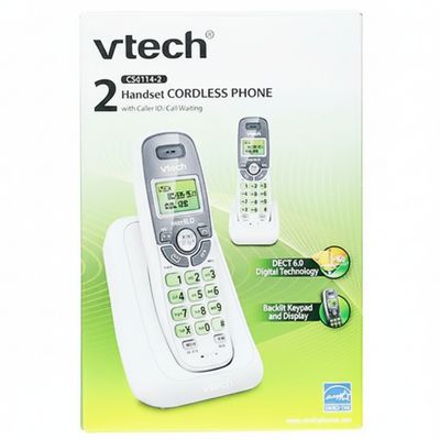 CS6114-2 VTECH CORDLESS HANDSET TELEPHONE  2PCS