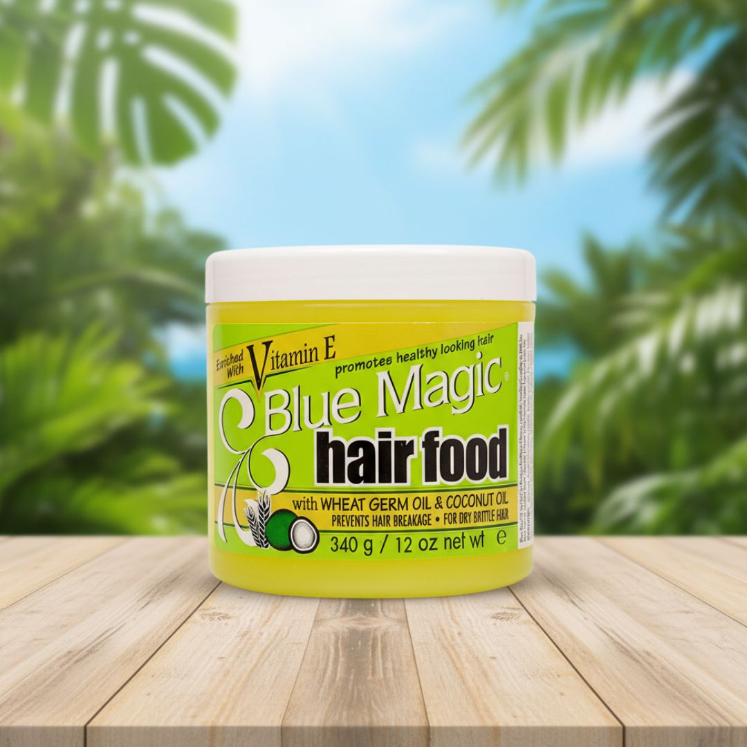 BLUE MAGIC HAIR FOOD VITAMIN E WITH WHEAT GERM OIL &amp; COCONUT OIL 120Z / 340G