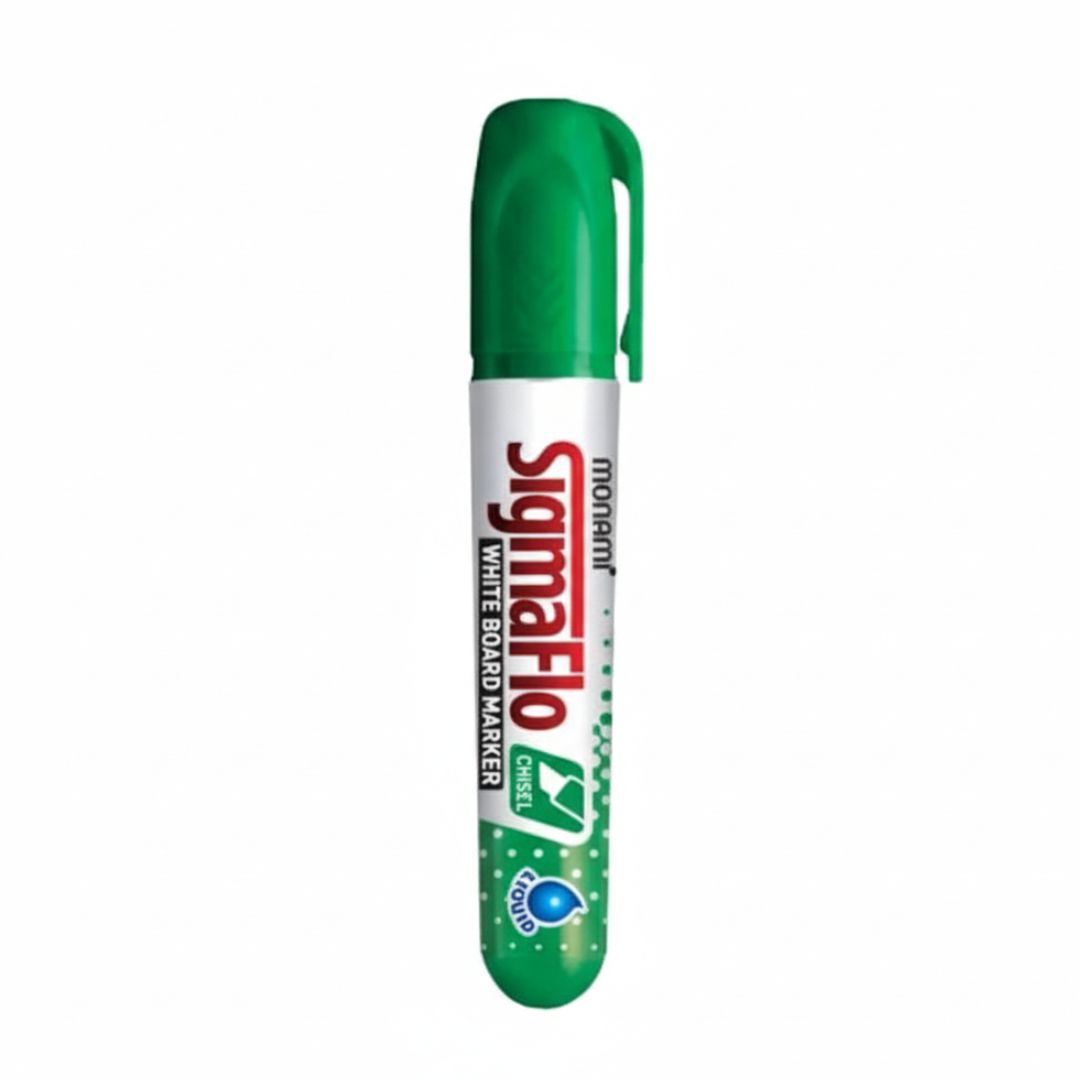MONAMI SIGMAFLO WHITE BOARD MARKER GREEN