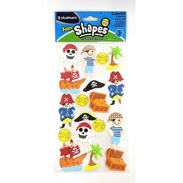 ST-EVS-100 STUDMARK FOAM SHAPES - PIRATES
