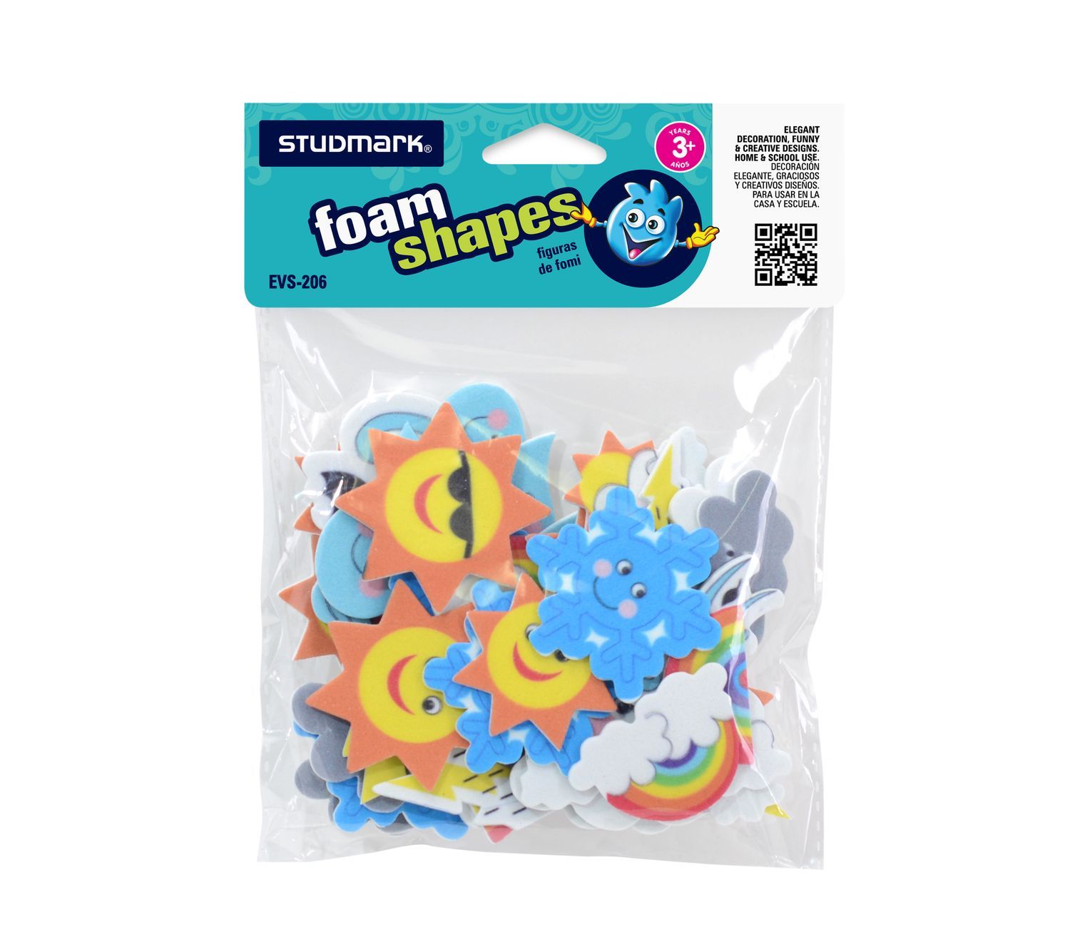 ST-EVS-206 STUDMARK FOAM SHAPES-WEATHER