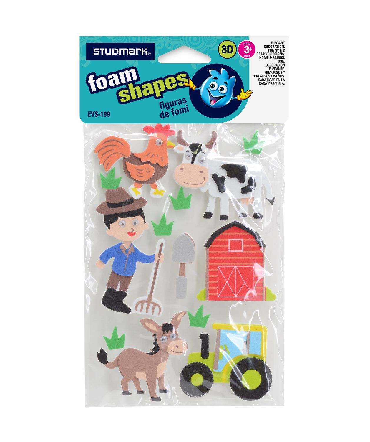 ST-EVS-199 STUDMARK FOAM SHAPES - FARM