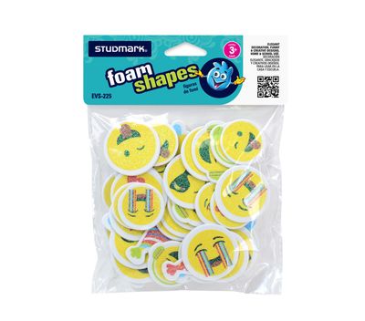 ST-EVS-225 STUDMARK FOAM SHAPES - EMOJI