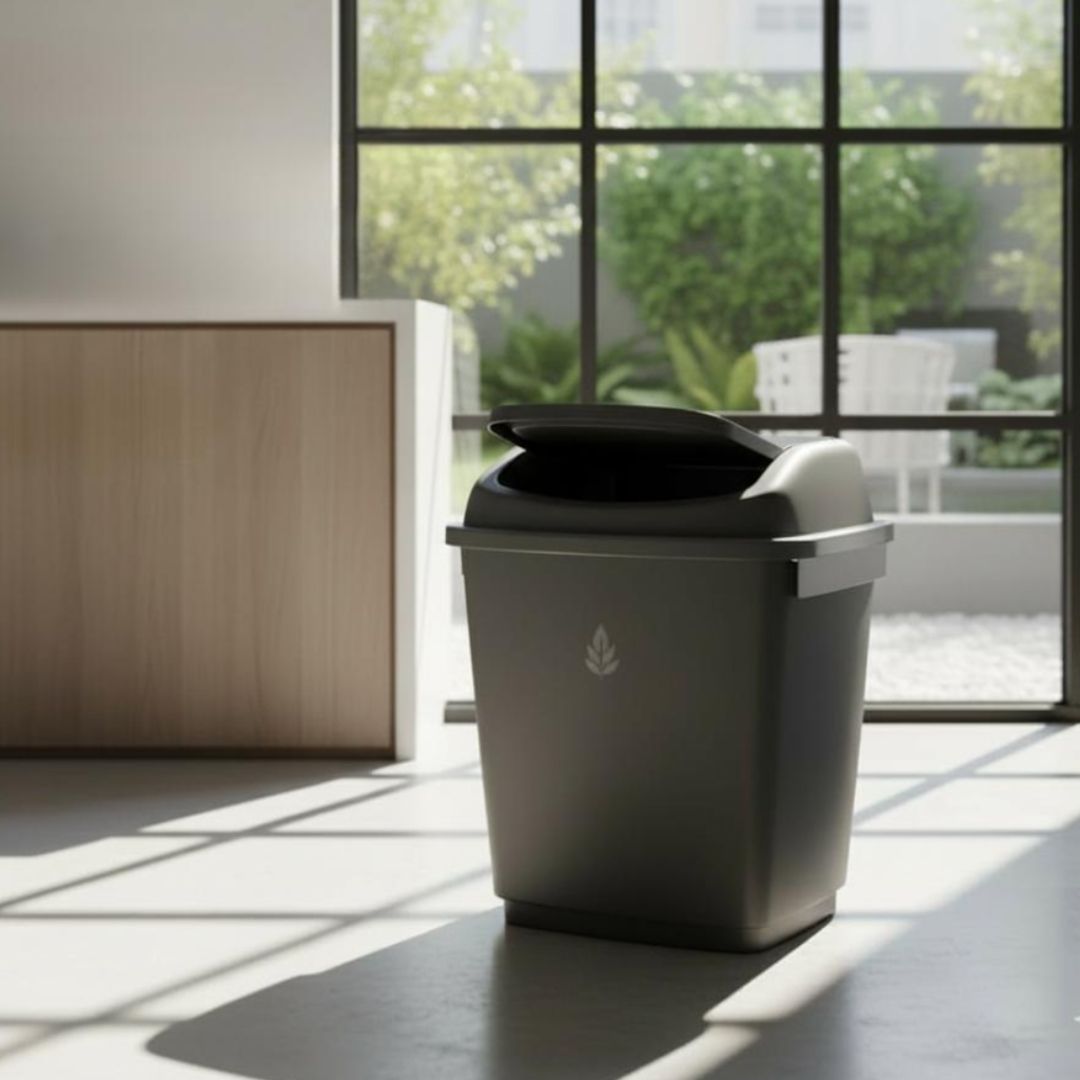 JB 142-44 10LTR TRASH/DUST BIN 7005