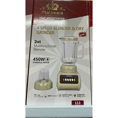JB-111 4 SPEED BLENDER &amp; DRY GRINDER
