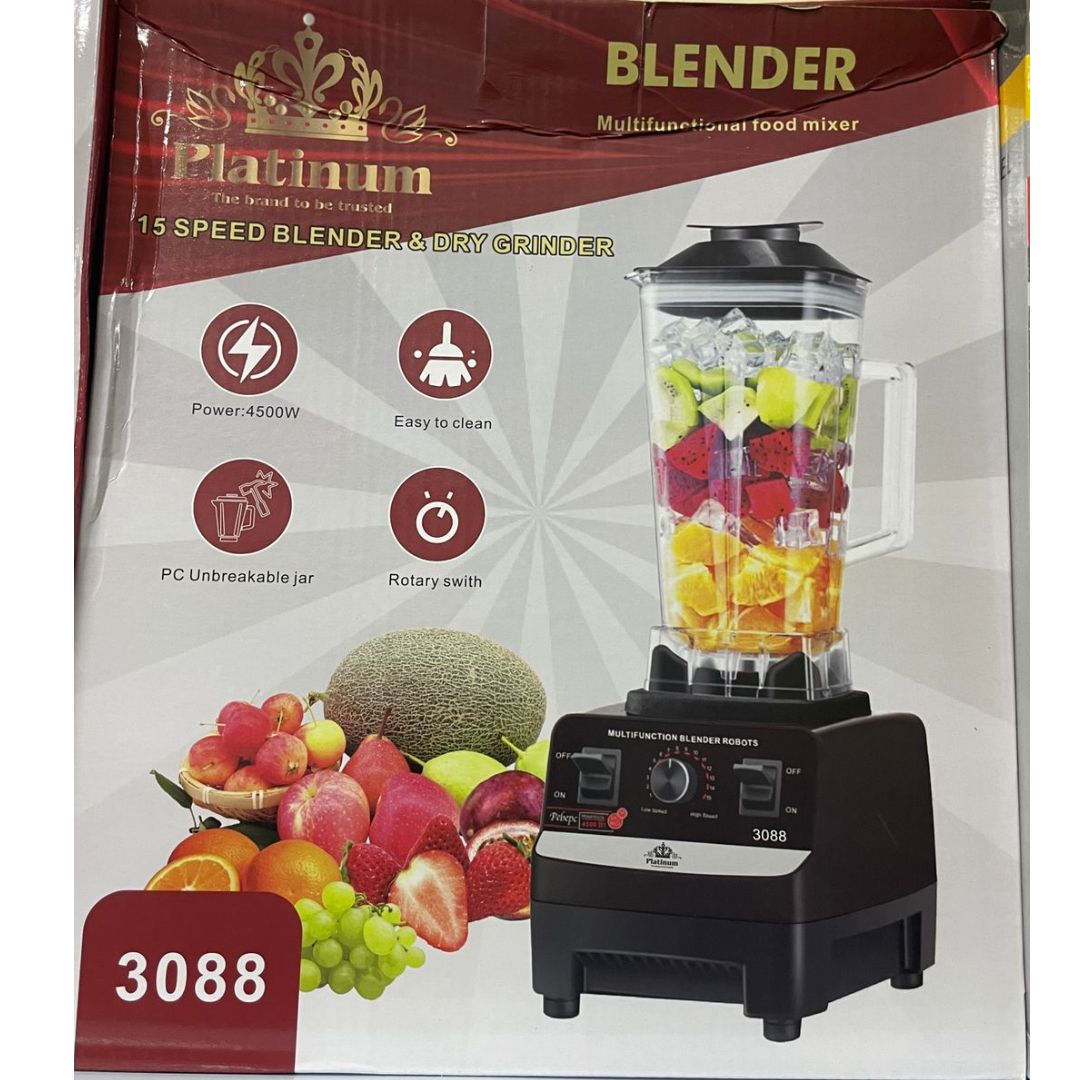 3088 PLATINUM 15 SPEED BLENDER &amp; DRY GRINDER