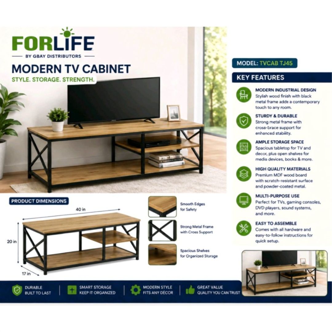 TVCAB TJ45 TV-45 CENTER TABLE