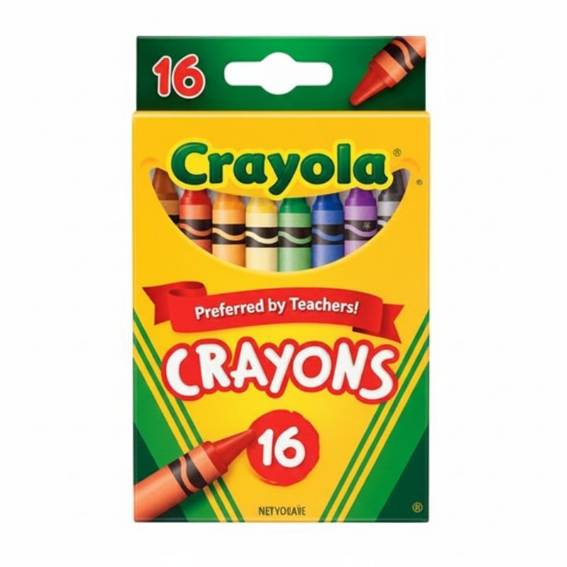 523016 CRAYOLA 16CT CRAYONS