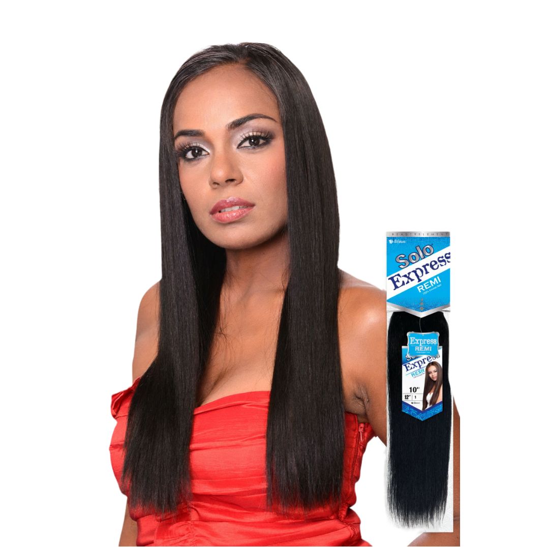 SOLO EXPRESS REMI YAKI 10" #1B HAIR