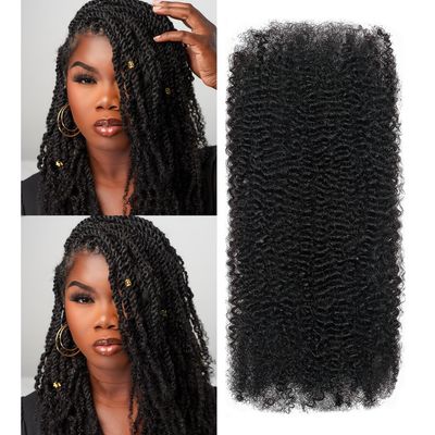20" #2 REALISTIC AFRO KINKY BULK HAIR