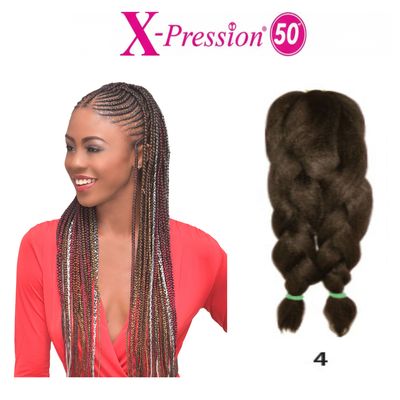 BIJOUX PRE-STRETCHED  X-PRESSION 50"  HAIR #4
