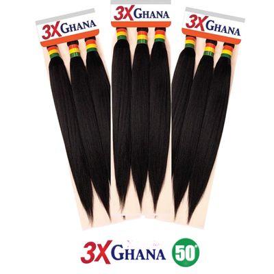#2 3X GHANA X-PRESSION PRE-STRETCHED 50"