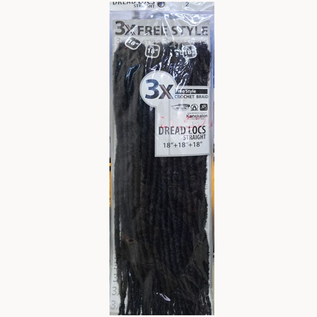 #2 DREAD LOCS 3X CROCHET BRAID
