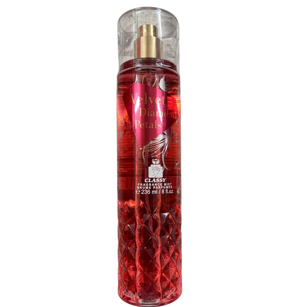 CLASSY VELVET DIAMOND PETALS FRAGRANCE MIST 236ML