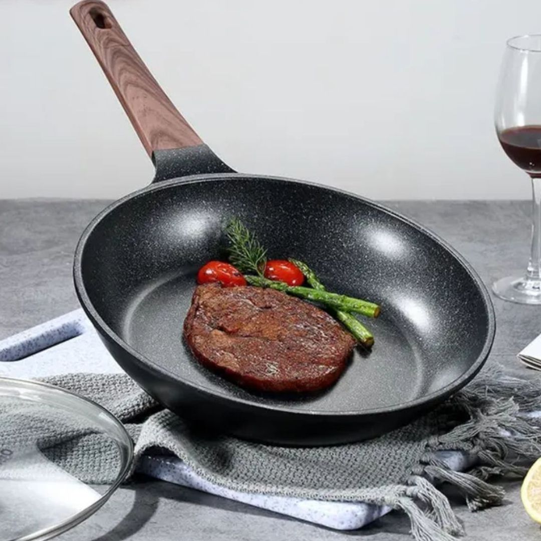 1352A-24 GRANITE COATING FRYING  PAN