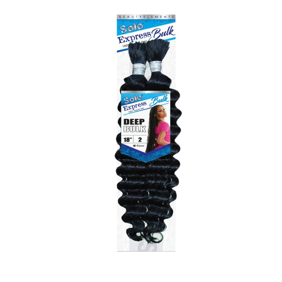 BIJOUX #2 SOLO EXPRESS DEEP BULK 18" HUMAN HAIR