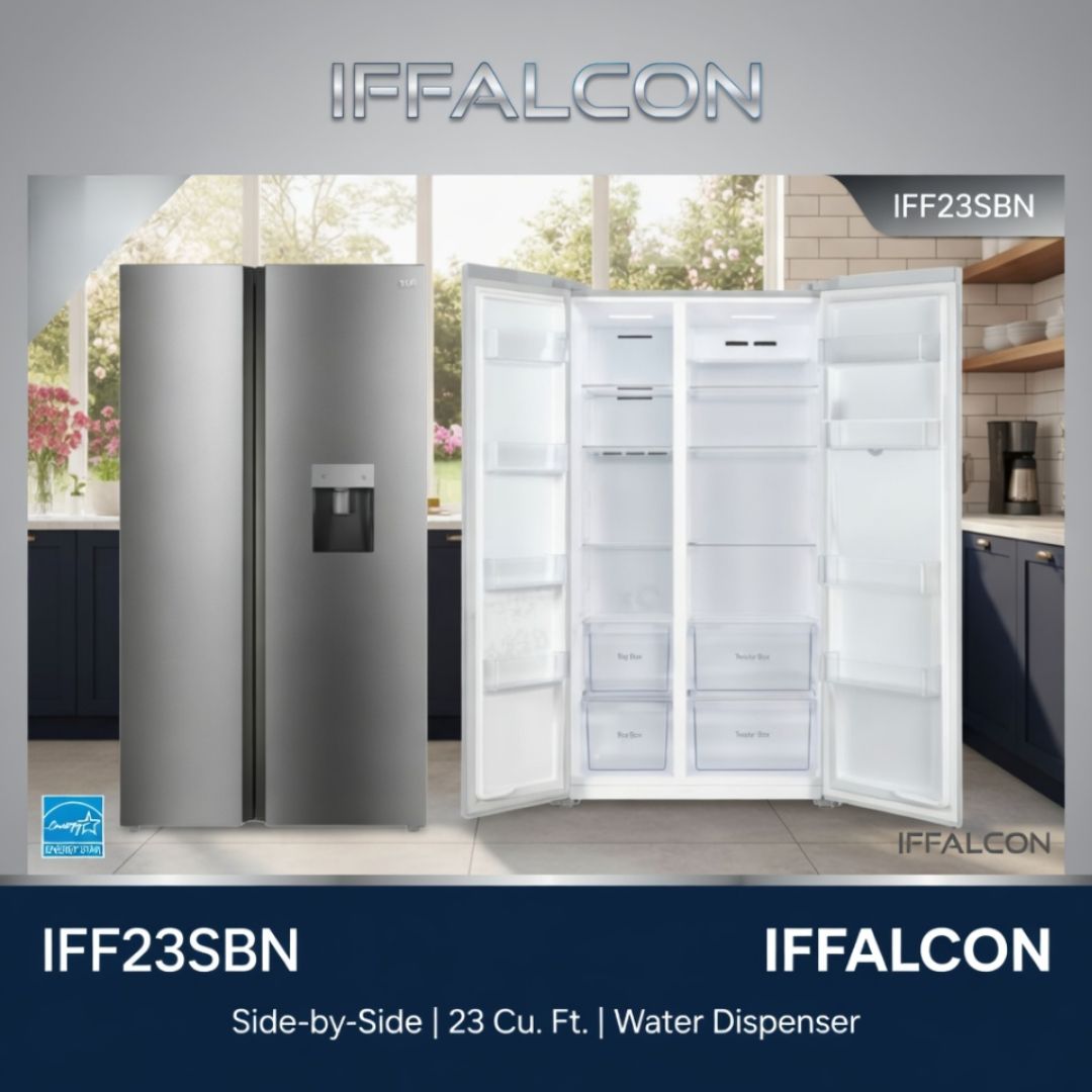 IFF23SBN  IFFALCON SIDE BY SIDE REFRIGERATOR