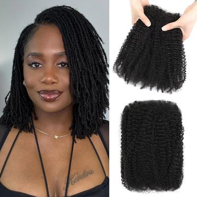 12" #1 REALISTIC AFRO KINKY BULK HAIR