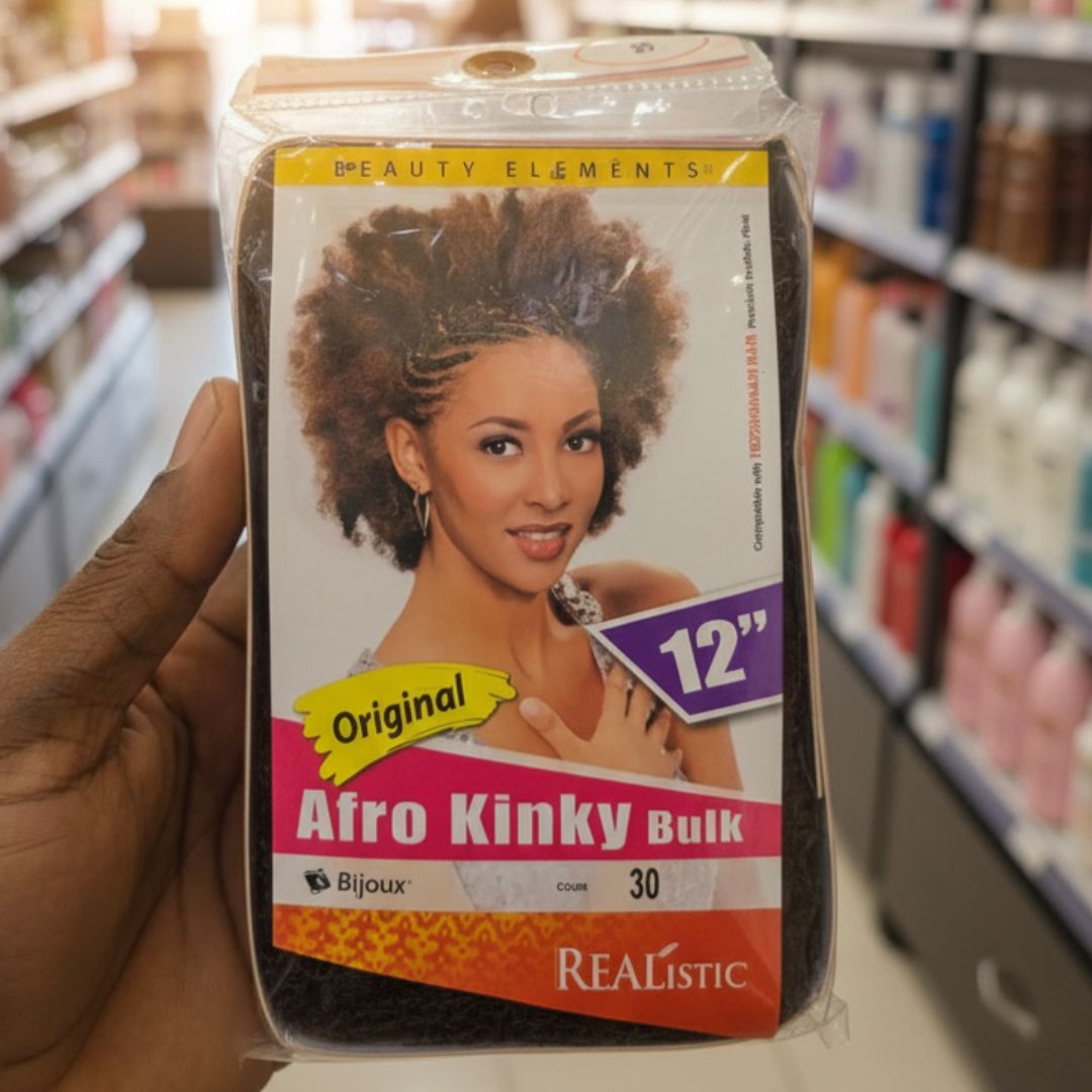 12" #30 REALISTIC AFRO KINKY BULK