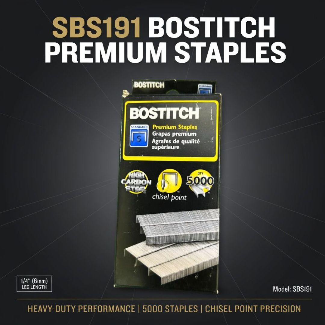 SBS191  BOSTITCH PREMIUM STAPLES