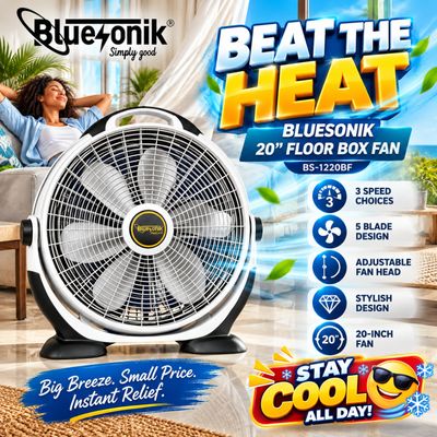 BS-1220BF BLUESONIK 20" BOX FAN