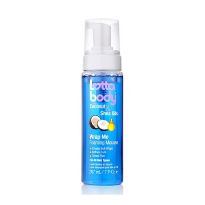LOTTA BODY  WITH COCONUT &amp; SHEA OILS WRAP ME FOAMING MOUSSE
