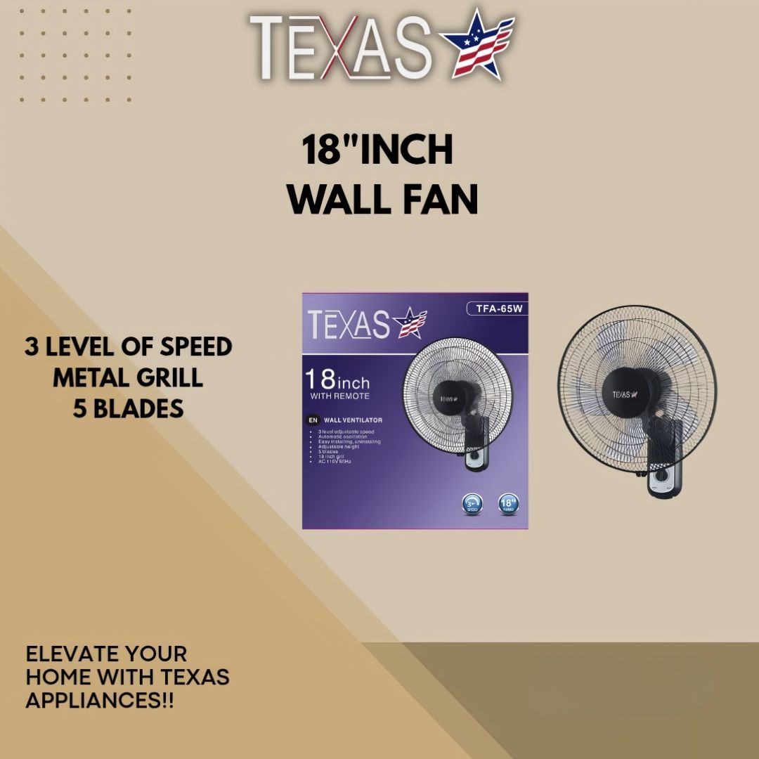 TFA-65W 18" WALL FAN