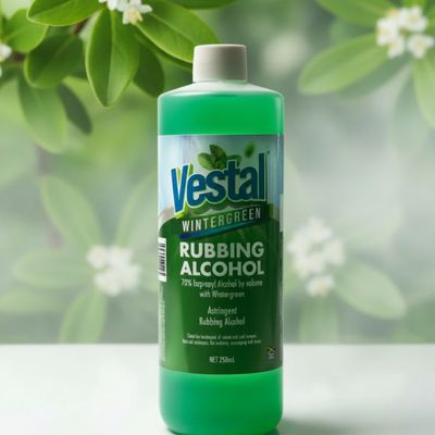 VEST -003WG  VESTAL RUBBING ALCHOL-WINTERGREEN 250ML