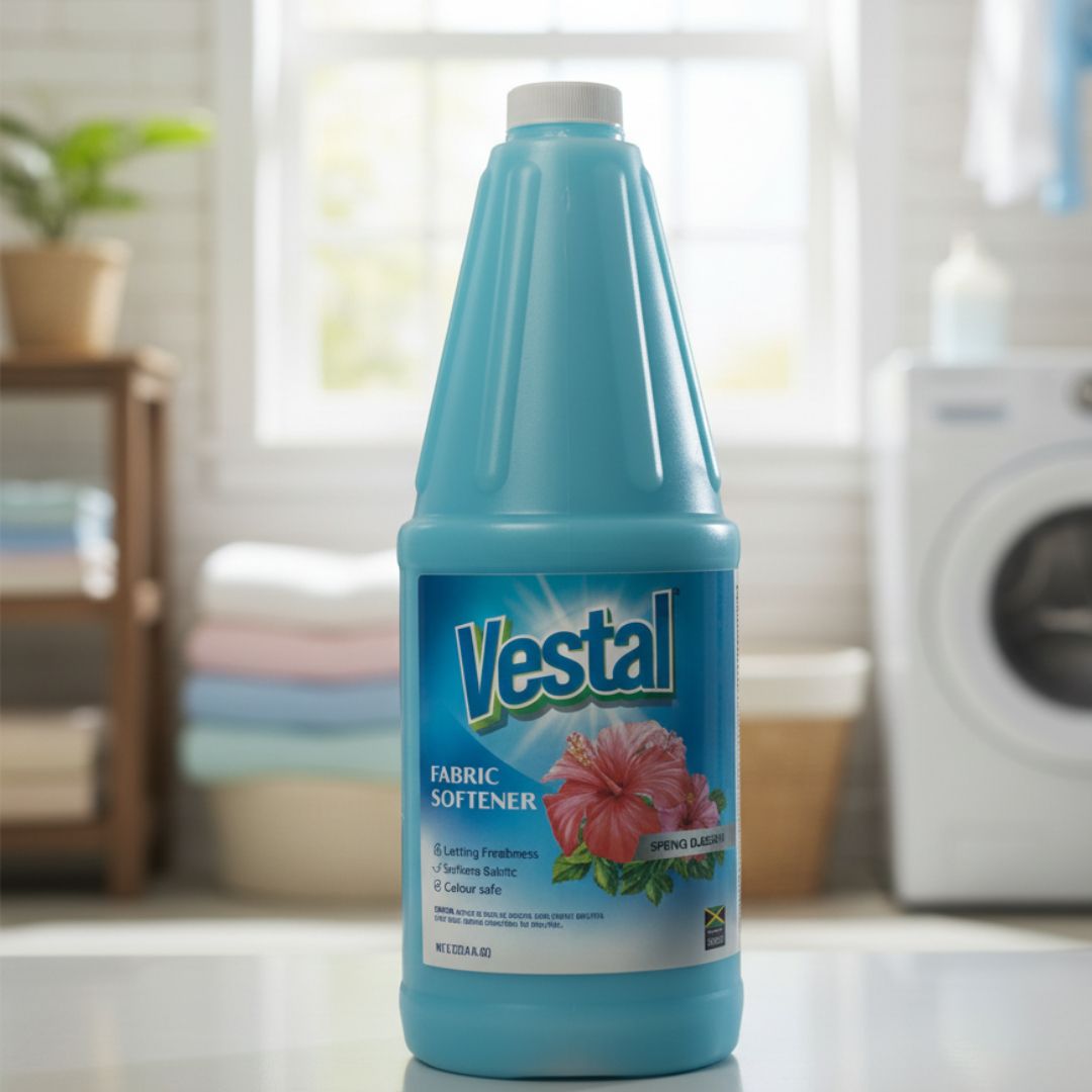 VEST-FABS1L-SB VESTAL FABRIC SOFTNER-SPRING BLOOSOM  1LT
