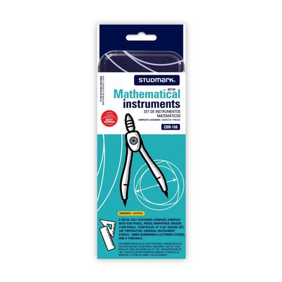 ST-COM-100 STUDMARK GEOMETRY SET-METAL 15PIECES