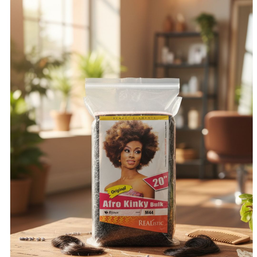 REALISTIC AFRO KINKI BULK #M44 20" HAIR