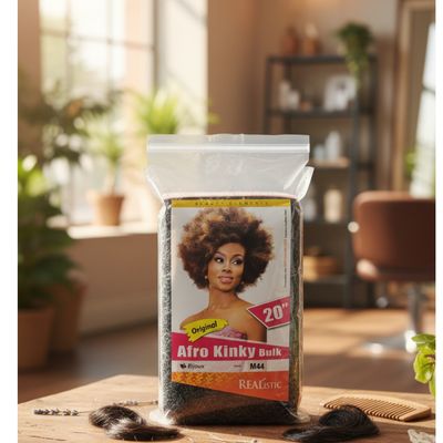 REALISTIC AFRO KINKI BULK #M44 20" HAIR