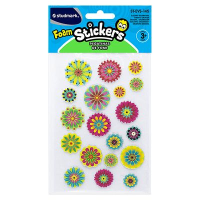 ST-EVS-145 FOAM STICKERS-FLOWERS