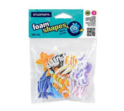 ST-EVS-187 FOAM SHAPES-SEA ANIMALS