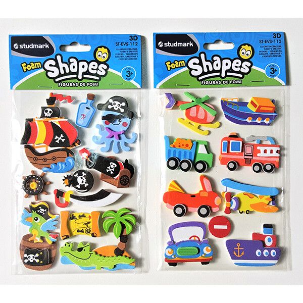 ST-EVS-112 FOAM SHAPES-PIRATES