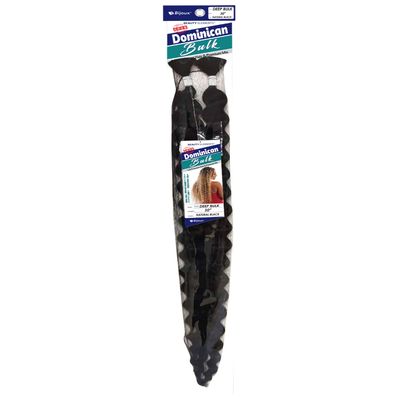 BIJOUX DOMINICAN DEEP BULK #NATURAL BLACK 24" HAIR