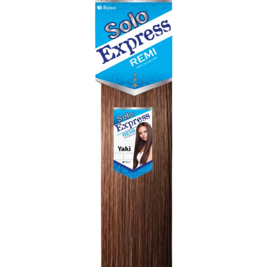 SOLO EXPRESS REMI HUMAN HAIR YAKI 12" #4