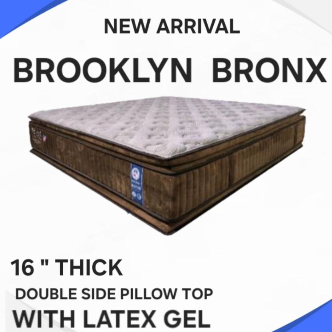 BROOKLYN BRONX PILLOW TOP QUEEN MATRESS