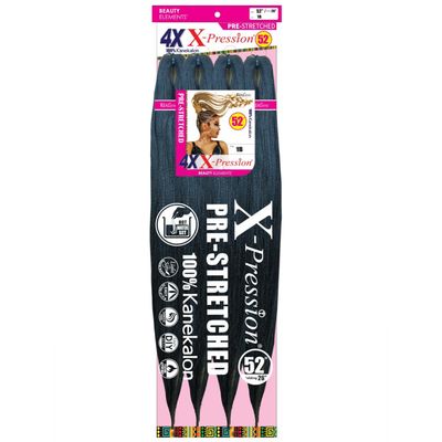 #2 REALISTIC PRE-STRETCHED 4X X-PRESSION 52"