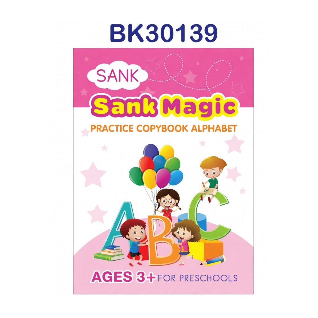 BK30139 SANK MAGIC PRACTICE COPYBOOK ALPHABET