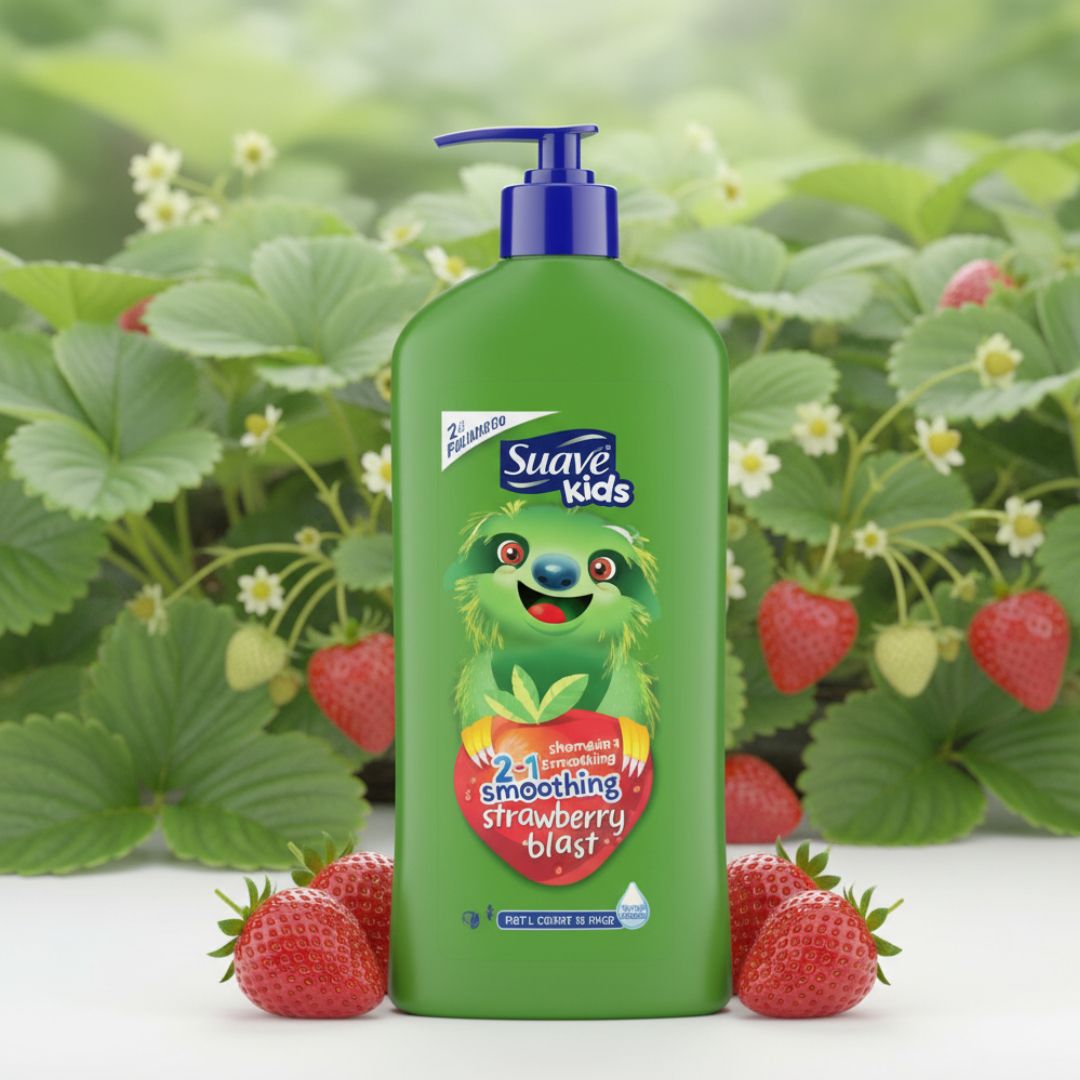 SUAVE STRAWBERRY BLAST 2 IN 1 SHAMPOO/CONDITIONER